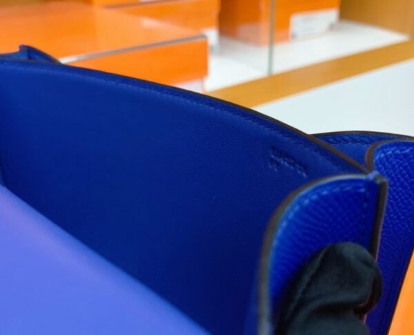 mmexport16925287920781-1024x827-1 Hermès Constance Epsom i7 Azure blue Gold Hardware 18cm Full Handmade