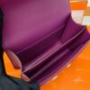 Hermès Constance Epsom P9 actiniae purple Gold Hardware 18cm Full Handmade