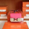 Hermès Constance Epsom 8W lipstick pink Gold Hardware 18cm Full Handmade