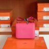 Hermès Constance Epsom 8W lipstick pink Gold Hardware 18cm Full Handmade
