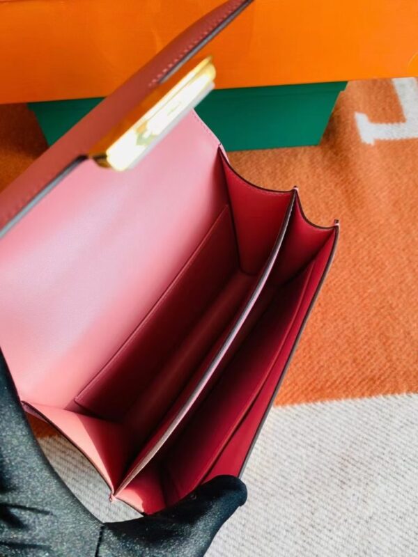 mmexport1693382040978-768x1024-1 Hermès mini Constance Epsom 1Q Creamy Pink Gold Hardware 18cm Full Handmade