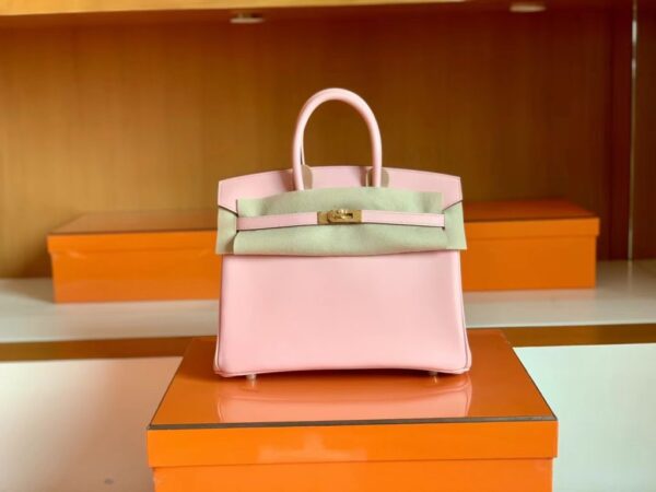 mmexport1693382561654-1024x768-1 Hermès Brikin swift 3q rose sakura pink Gold Hardware ghw 25cm Full Handmade