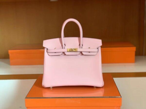 mmexport1693382563137-1024x768-1 Hermès Brikin swift 3q rose sakura pink Gold Hardware ghw 25cm Full Handmade