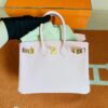 Hermès Brikin swift 3q rose sakura pink Gold Hardware ghw 25cm Full Handmade