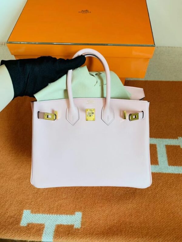 mmexport1693382566081-768x1024-1 Hermès Brikin swift 3q rose sakura pink Gold Hardware ghw 25cm Full Handmade