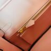 Hermès Brikin swift 3q rose sakura pink Gold Hardware ghw 25cm Full Handmade