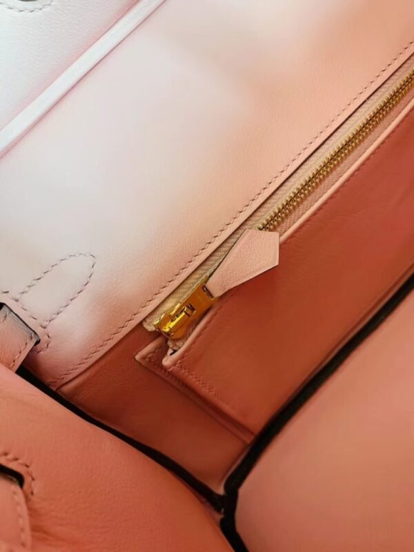 mmexport1693382567364-768x1024-1 Hermès Brikin swift 3q rose sakura pink Gold Hardware ghw 25cm Full Handmade