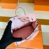 Hermès Brikin swift 3q rose sakura pink Gold Hardware ghw 25cm Full Handmade