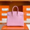mmexport1697469842318-1024x759-2 Hermès Birkin Epsom Sakura Pink Silver Hardware 25cm Full Handmade