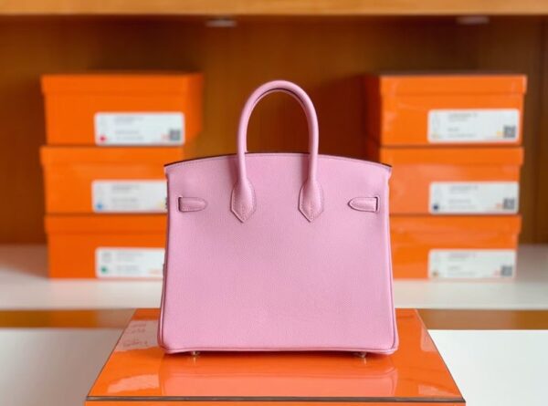 mmexport1697469842318-1024x759-2 Hermès Birkin Epsom Sakura Pink Silver Hardware 25cm Full Handmade