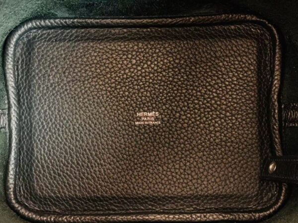 mmexport1697470117458-1024x768-2 Hermès Picotin Togo CK89 Black Silver Hardware 18cm Full Handmade