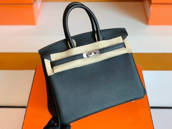 mmexport1699008448343-2-1024x768-1 Hermès Birkin Togo CK89 Black Silver Hardware 25cm Full Handmade