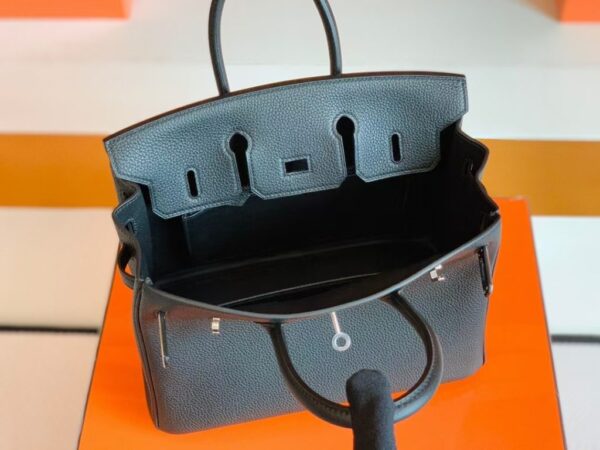 mmexport1699008457465-1024x768-1 Hermès Birkin Togo CK89 Black Silver Hardware 25cm Full Handmade