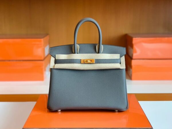 mmexport1699008485761-1-1024x768-1 Hermès Birkin Togo 8F tinware grey Gold Hardware 25cm Full Handmade