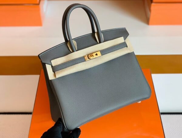 mmexport1699008492241-1-1024x777-1 Hermès Birkin Togo 8F tinware grey Gold Hardware 25cm Full Handmade