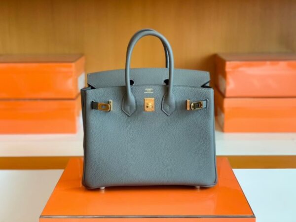 mmexport1699008499617-1-1024x768-1 Hermès Birkin Togo 8F tinware grey Gold Hardware 25cm Full Handmade
