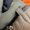 Hermès Kelly Togo 8F tinware grey Silver Hardware 25cm Full Handmade