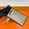 Hermès Mini kelly Pochette Epsom Light Grey Gold Hardware 22cm Full Handmade