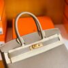 Hermès Birkin Togo CK18 Etoupe Grey Gold Hardware 30cm Full Handmade