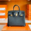 mmexport1699694873746-1024x783-1 Hermès Birkin Togo CK89 Black Gold Hardware 25cm Full Handmade