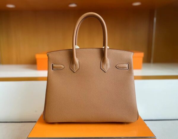 mmexport1713838544882-1024x804-1 H Factory Bags Birkin Togo Golden Brown Gold Hardware 30cm Full Handmade