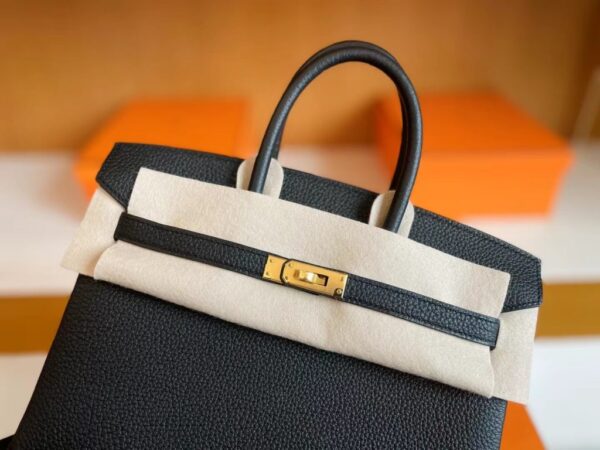 mmexport1713838590491-1024x768-1 H Factory Bags Birkin Togo Black Gold Hardware 25cm Full Handmade