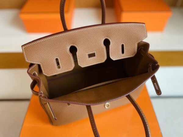 mmexport1713838631887-1024x768-1 H Factory Bags Birkin Togo Golden Brown Gold Hardware 25cm Full Handmade