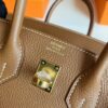 H Factory Bags Birkin Togo Golden Brown Gold Hardware 25cm Full Handmade