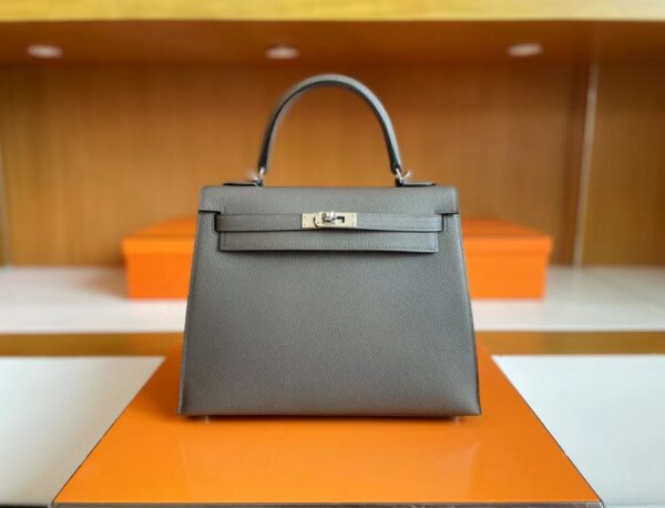 mmexport1713839277312-1024x782-1 H Factory Bags Kelly Epsom Tinware grey Silver Hardware 25cm Full Handmade