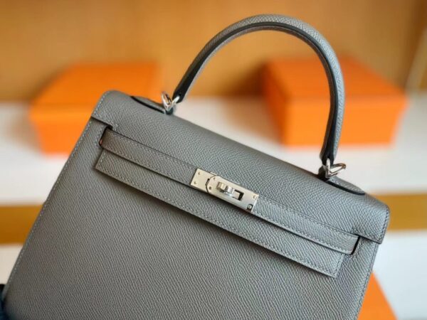 mmexport1713839286145-1024x768-1 H Factory Bags Kelly Epsom Tinware grey Silver Hardware 25cm Full Handmade