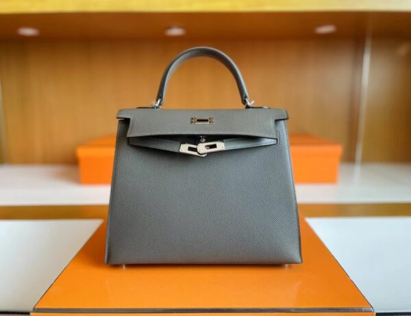 mmexport1713839289465-1024x788-1 H Factory Bags Kelly Epsom Tinware grey Silver Hardware 25cm Full Handmade