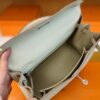 H Factory Bags Kelly Togo Creamy White Silver Hardware 25cm Full Handmade
