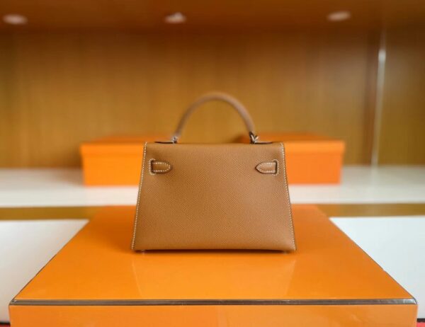 mmexport1715940638083-1024x788-1 H Factory Bags mini kelly Epsom Golden Brown Silver Hardware 19cm Full Handmade