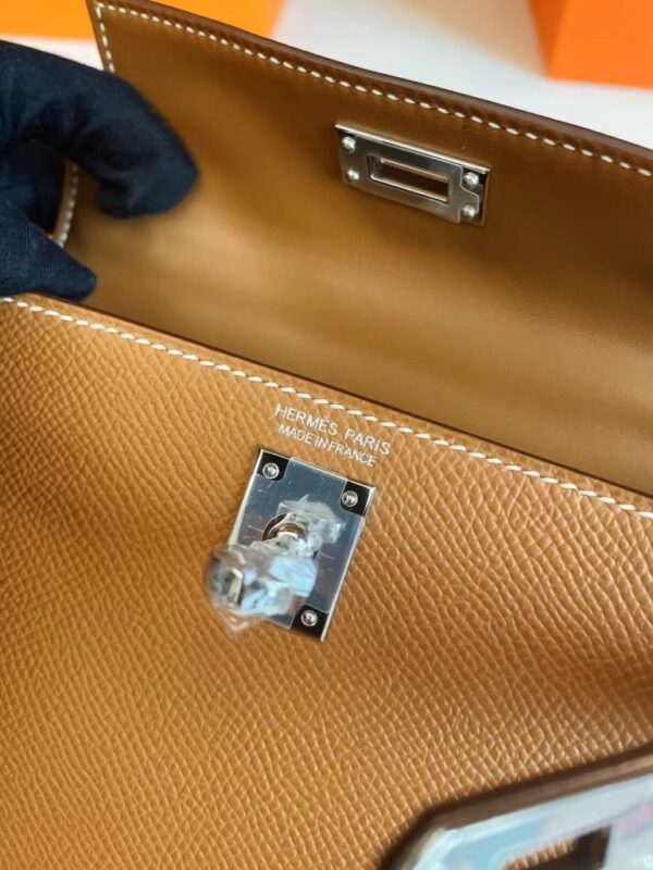 mmexport1715940648871-768x1024-1 H Factory Bags mini kelly Epsom Golden Brown Silver Hardware 19cm Full Handmade
