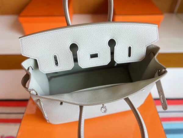 mmexport1716000275589-1024x771-1 H Factory Bags Birkin Togo M4 creamy Gray Silver Hardware 25cm Full Handmade