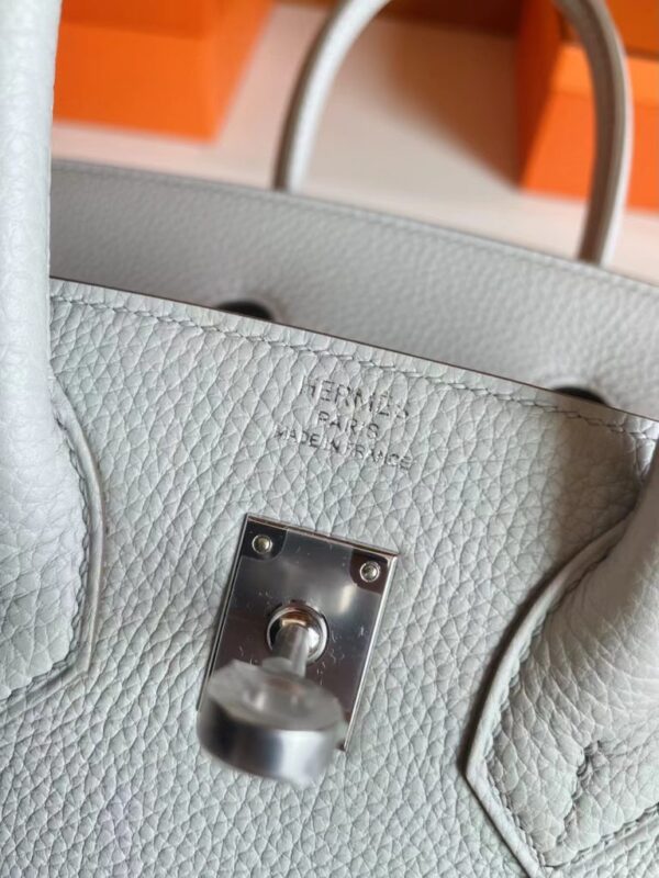 mmexport1716000279252-768x1024-1 H Factory Bags Birkin Togo M4 creamy Gray Silver Hardware 25cm Full Handmade