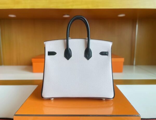 mmexport1716000296639-1024x787-1 H Factory Bags Birkin Chevre Light Pink & Black Gold Hardware 25cm Full Handmade