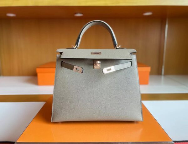 mmexport1716000407261-1024x785-1 H Factory Bags Kelly Epsom M8 Light Gray Silver Hardware 25cm Full Handmade