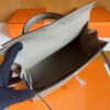 H Factory Bags Kelly Epsom M8 Light Gray Silver Hardware 25cm Full Handmade