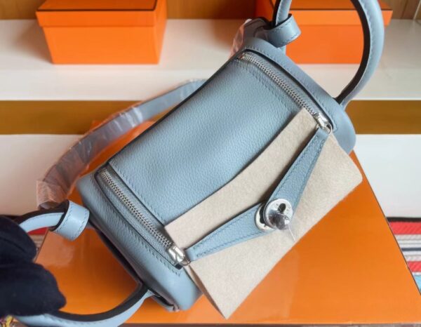 mmexport1716517937750-1024x796-1 H Factory Bags mini Lindy Evercolor J7 Linen blue Silver Hardware 19cm Full Handmade