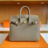 H Factory Birkin Epsom ck18 Elephant grey Gold Hardware 25cm Full Handmade