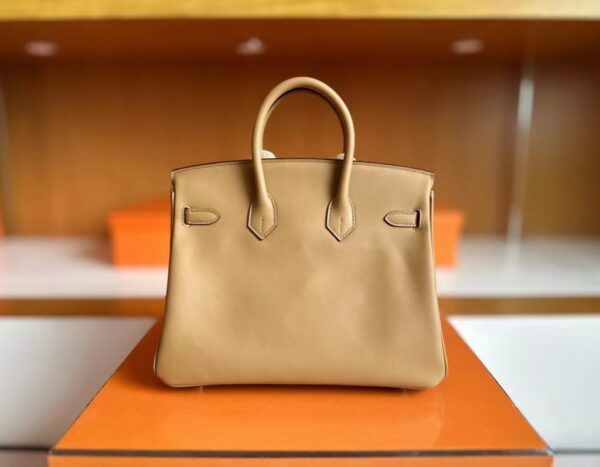 mmexport1717837949256-1024x797-1 H Factory Bags Birkin swift Khaki Brown Silver Hardware 25cm Full Handmade