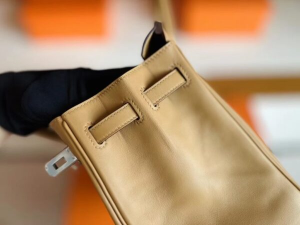 mmexport1717837960391-1024x768-1 H Factory Bags Birkin swift Khaki Brown Silver Hardware 25cm Full Handmade