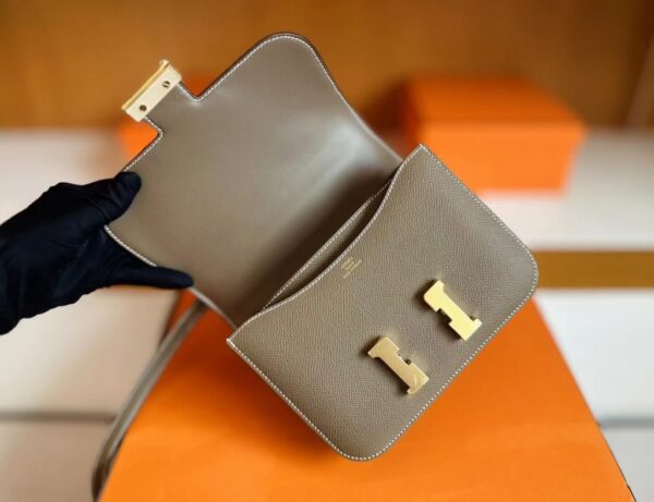 mmexport1718554862859-1024x786-1 H Factory Bags Constance Epsom Etoupe Grey Gold Hardware 18cm Full Handmade