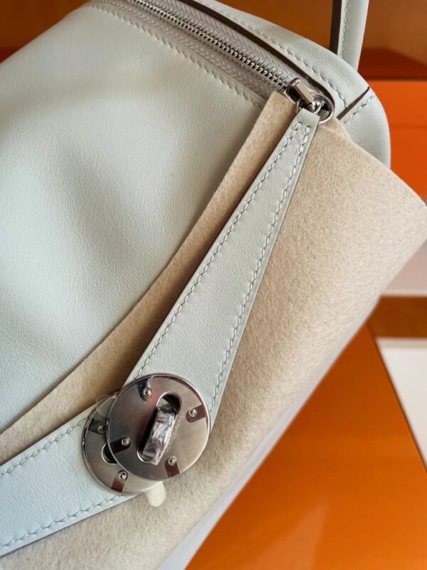mmexport1722655173348-768x1024-1 H Factory Bags Lindy Swift Cream White & Grey Silver Hardware 26cm Full Handmade