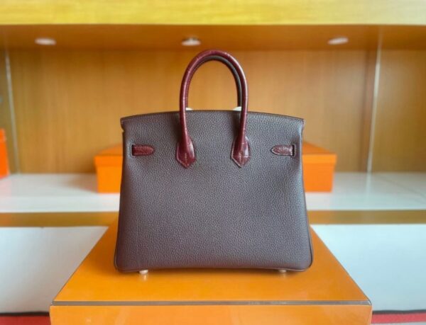 mmexport1741312849996-1024x784-1 H Factory Bags Birkin Touch Togo & Matte Alligator OG brownish red Gold Hardware 25cm Full Handmade