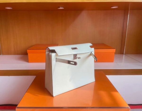 mmexport1741600072872-1024x800-1 H Factory Bags Kelly Danse Swift Leather light green Silver Hardware 22cm Full Handmade