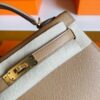 H Factory Bags Mini Kelly Epsom Leather Tea Kahki Gold Hardware 19cm Full Handmade