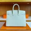 mmexport1744165293653-1024x791-1 H Factory Bags Birkin Epsom Leather Fresh Light Green Silver Hardware 25cm Full Handmade