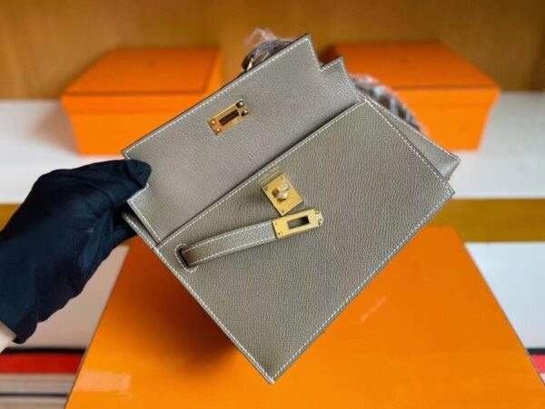 mmexport1744165492311-1024x769-1 H Factory Bags Kelly desordre Epsom Leather Etoupe Grey Gold Hardware 20cm Full Handmade